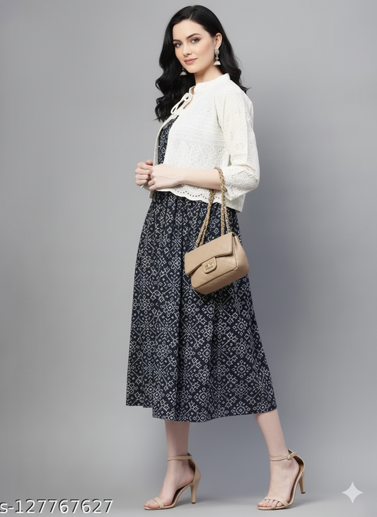 Aarika Women's Cream Color Embroidery Ethnic Jacket