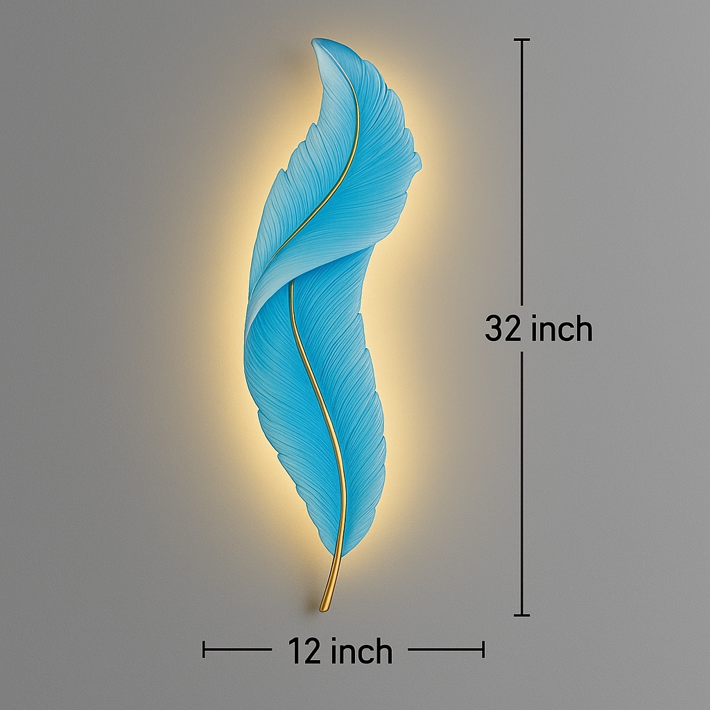 Wall Decoretion LED Wall Light Sconce lamp Leaf
