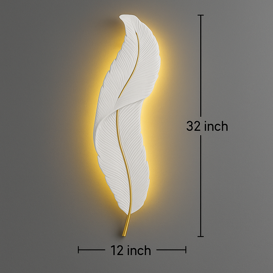 Wall Decoretion LED Wall Light Sconce lamp Leaf
