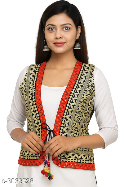 Cotton Kutchi Ethnic Jacket